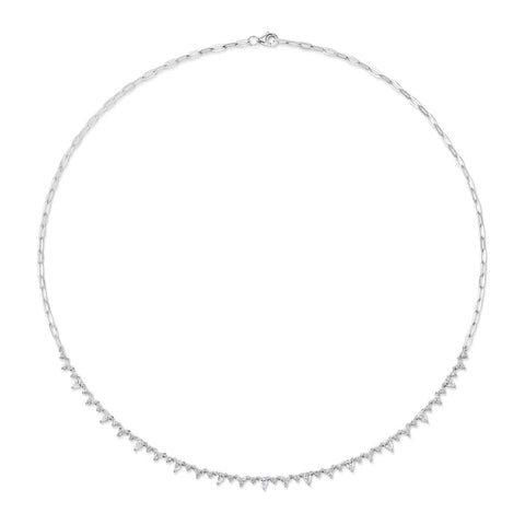 Shy Creation Diamond Pear Necklace 1.71 CT-Shy Creation Diamond Pear Necklace 1.71 CT - 