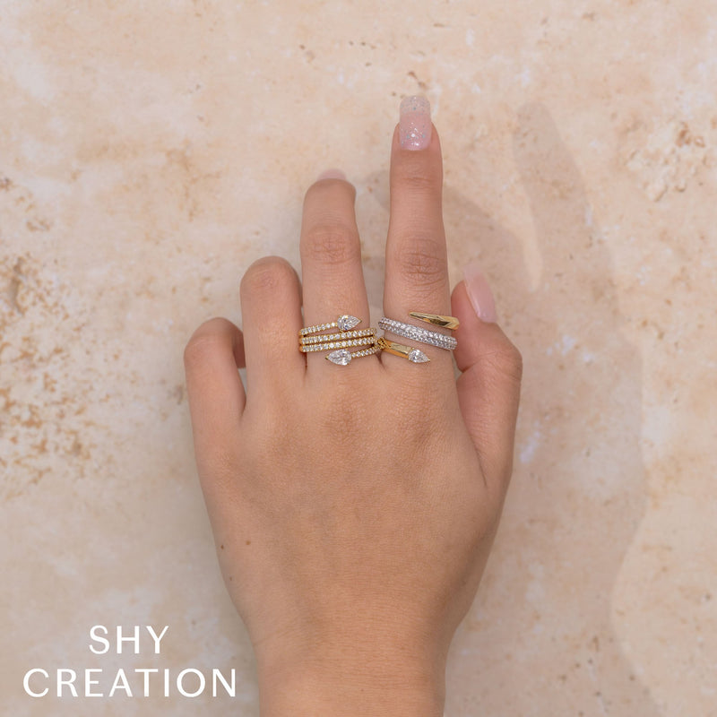 Shy Creation Diamond Ring-Shy Creation Diamond Ring - SC22010332