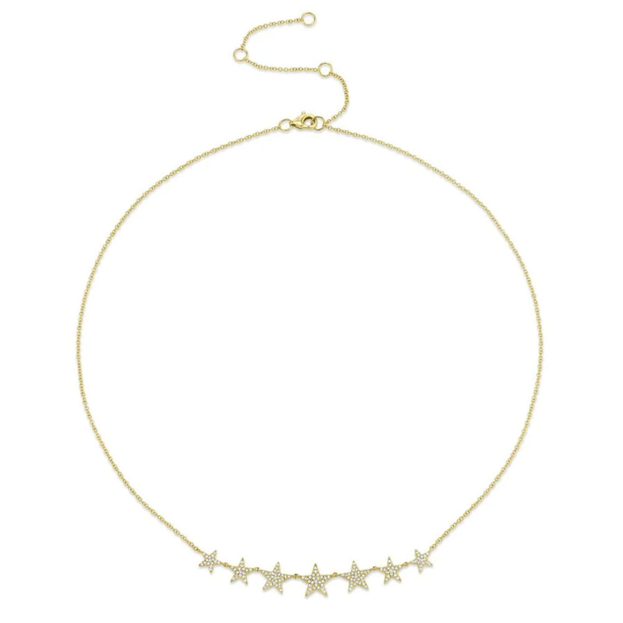 Shy Creation Diamond Star Necklace 0.35 CT - SC55003920