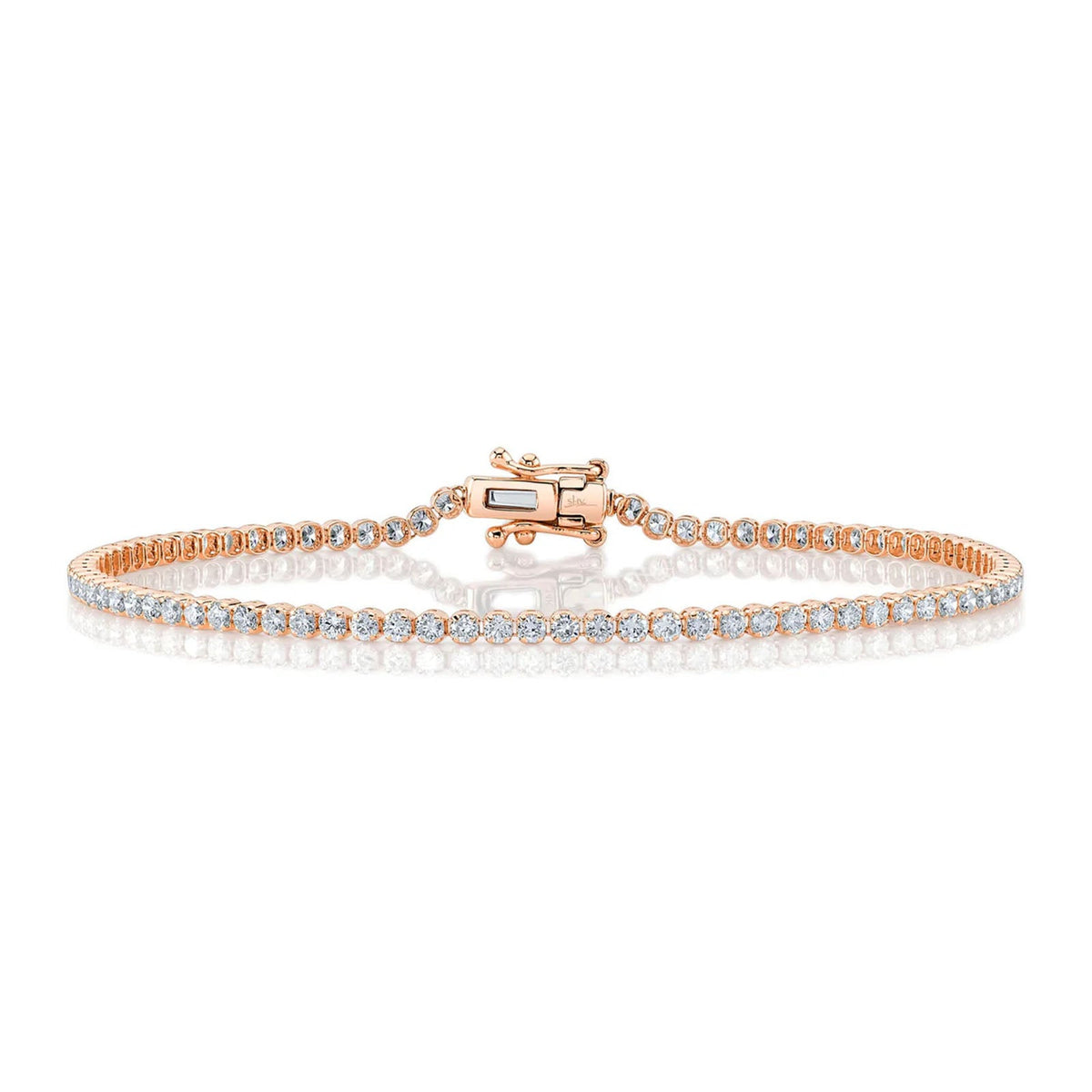 Shy Creation Diamond Tennis Bracelet 1.91 CT - SC55024346