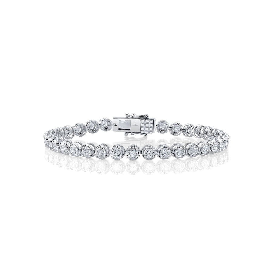 Shy Creation Diamond Tennis Bracelet 2.10 CT - SC55023904