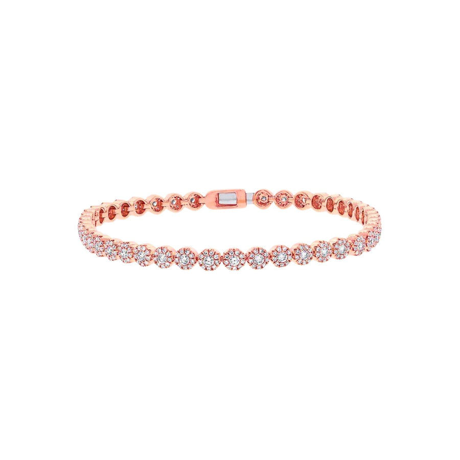 Shy Creation Diamond Tennis Bracelet 2.21CT - SC55002635