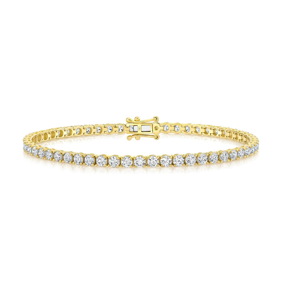 Shy Creation Diamond Tennis Bracelet 5.00 CT