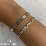 Shy Creation Diamond Tennis Bracelet-Shy Creation Diamond Tennis Bracelet - SC22008692