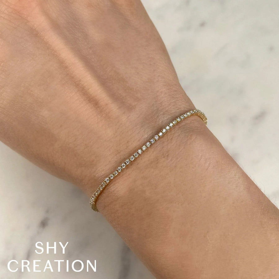 Shy Creation Diamond Tennis Bracelet - SC22008835