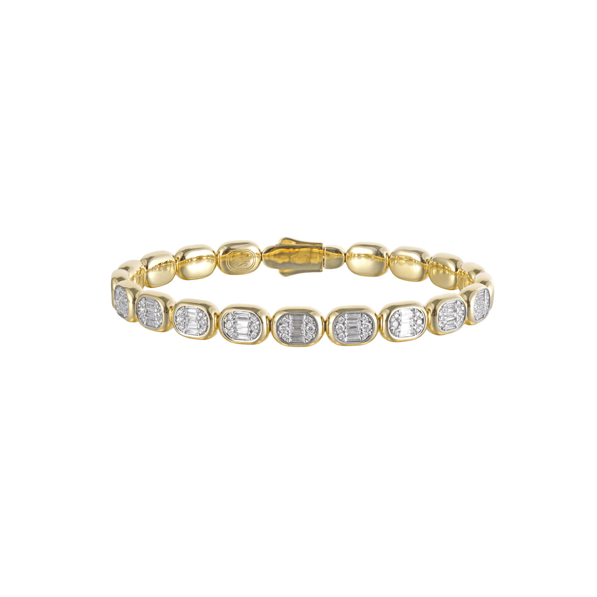 Shy Creation Icon Lumeria Diamond Bangle 1CT - BB22001075V4ZS