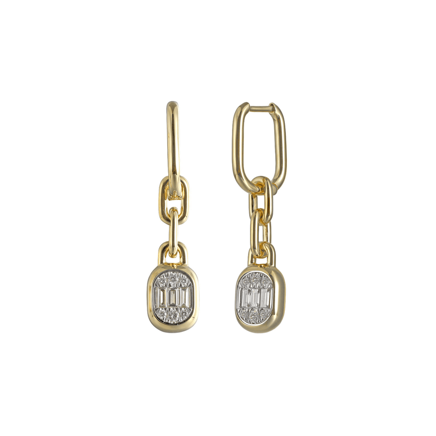 Shy Creation Icon Lumeria Diamond Earrings 0.4CT - B22001559V3