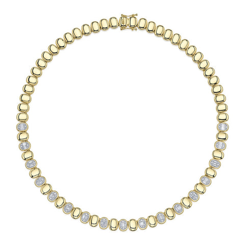 Shy Creation Icon Lumeria Diamond Necklace 1.70 CT-Shy Creation Icon Lumeria Diamond Necklace 1.70 CT - B22001093V4Z17