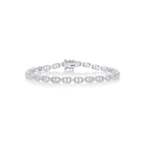 Shy Creation Kate Diamond Link Bracelet 1.05CT-Shy Creation Kate Diamond Link Bracelet 1.05CT - SC55024484