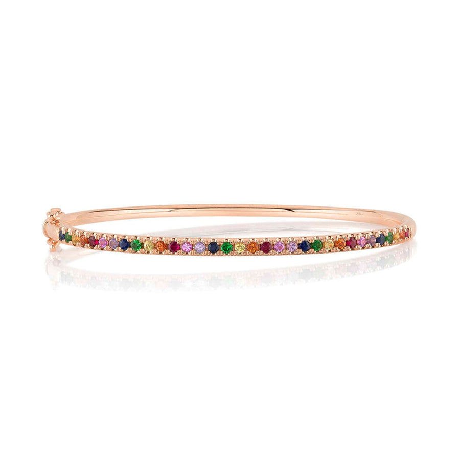 Shy Creation Multi - Color Stone Bangle 1.18 CT - SC22006294ZS