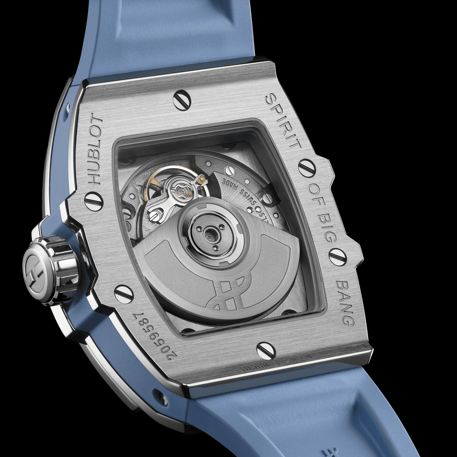 Spirit of Big Bang Steel Coal Blue Diamonds - 682.SX.717B.RX.1204