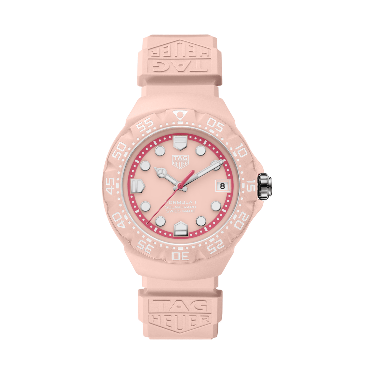 TAG Heuer Formula 1 Solargraph 38mm, Pink - WBY1165.FT8115