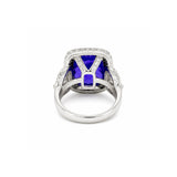 Tanzanite Diamond Ring-Tanzanite Diamond Ring