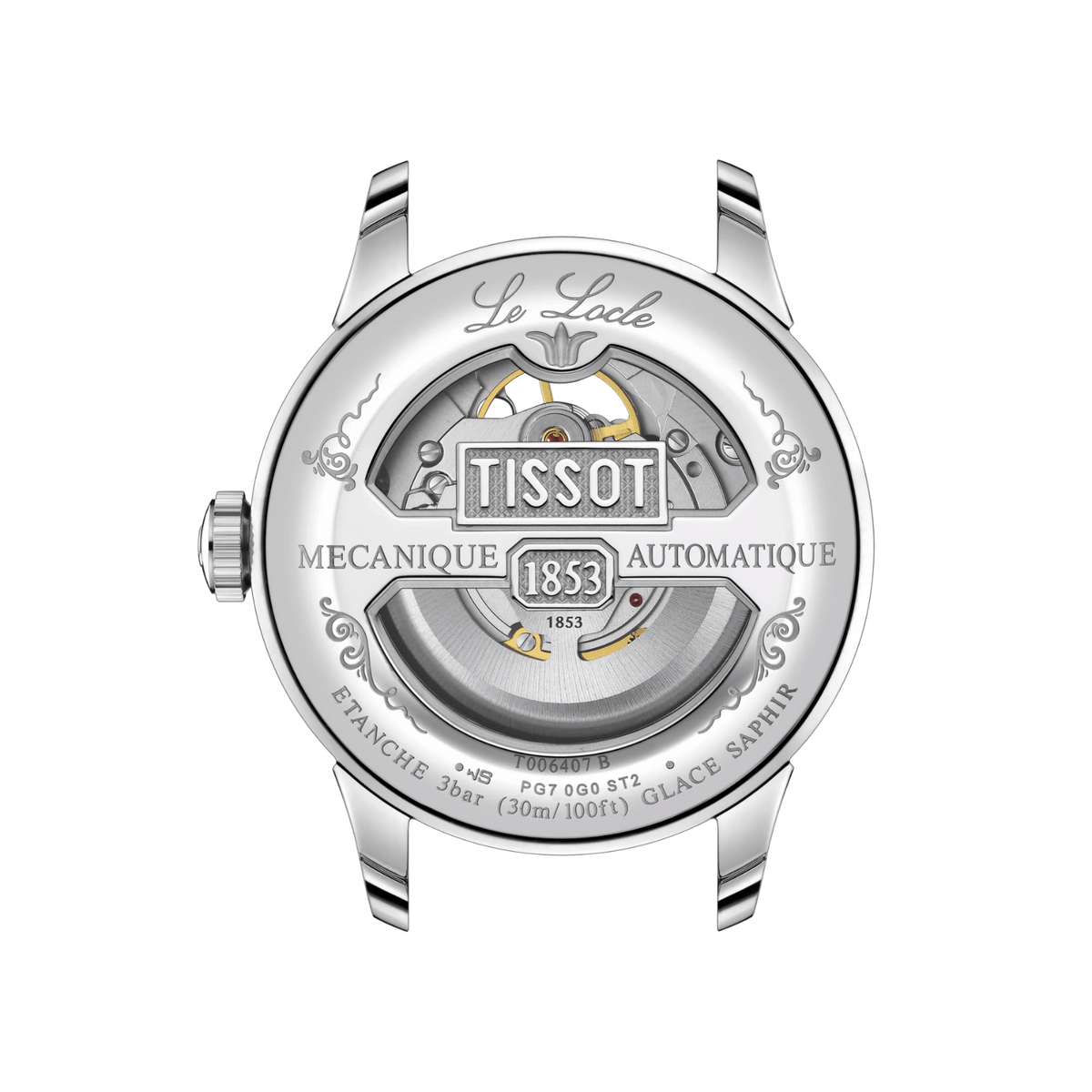 Tissot Le Locle Powermatic 80 Open Heart - T006.407.11.033.02