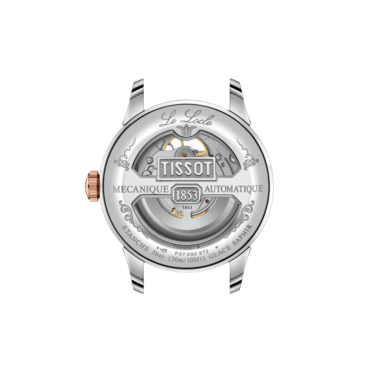 Tissot Le Locle Powermatic Open Heart 39mm T006.407.22.033.02