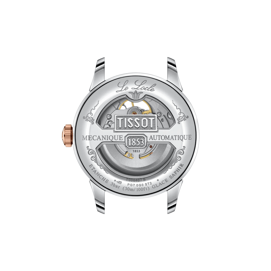 Tissot Le Locle Powermatic Open Heart 39mm T006.407.22.033.02