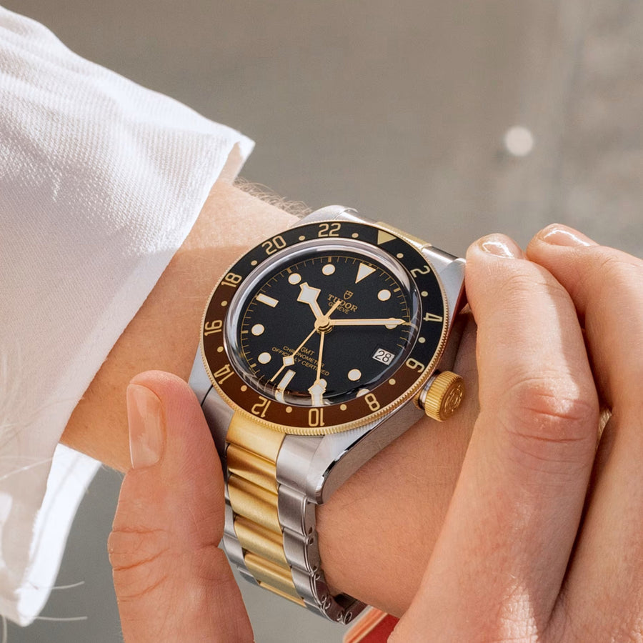 TUDOR Black Bay GMT 41mm S&G - M79833MN - 0001