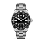 TUDOR Black Bay-TUDOR Black Bay - M7941A1A0NU-0001 - TUDOR Black Bay in a 41mm stainless steel case with black dial on stainless steel three-link bracelet, featuring a bi-directional rotating bezel and automatic movement with up to 70 hours of power reserve.
