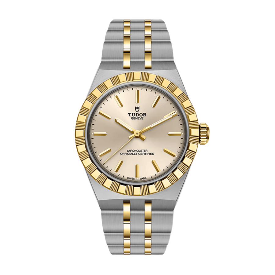 TUDOR Royal 30mm Steel and Yellow Gold M2830A1A3-0003