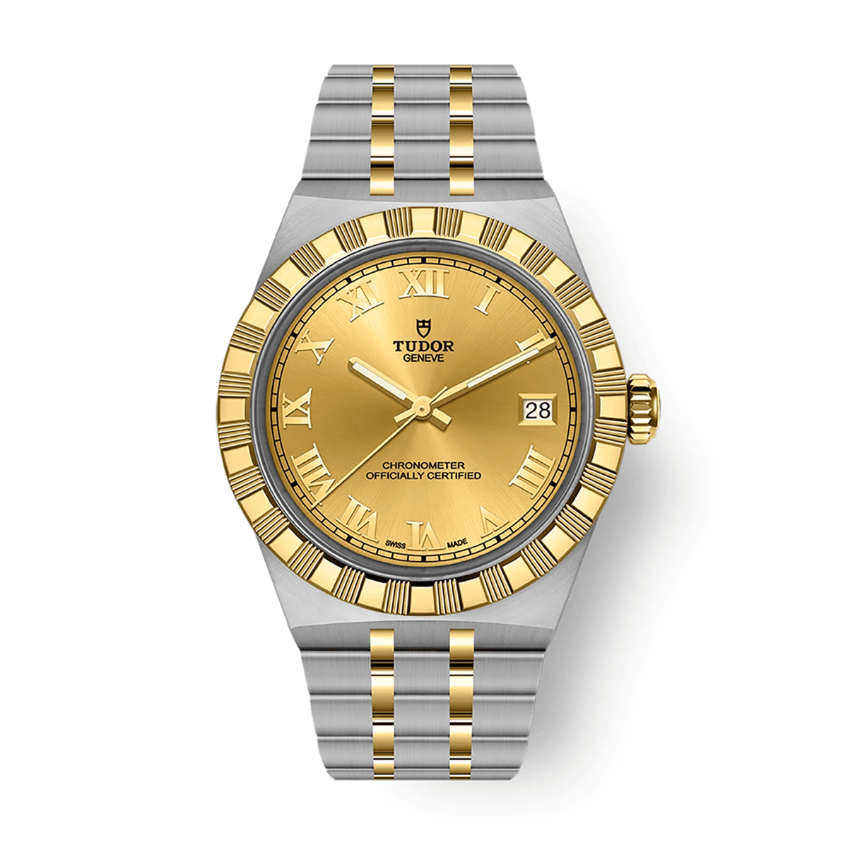 TUDOR Royal 36mm Steel and Yellow Gold M2836C1A3-0002