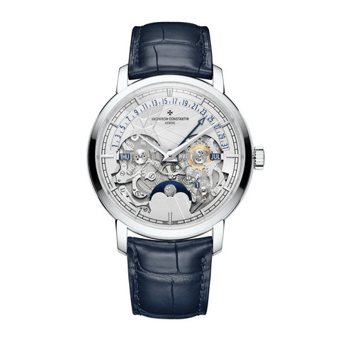 Vacheron Constantin Traditionnelle Perpetual Calendar Retrograde Date Openface-Vacheron Constantin Traditionnelle Perpetual Calendar Retrograde Date Openface - 4030T/000P - H054