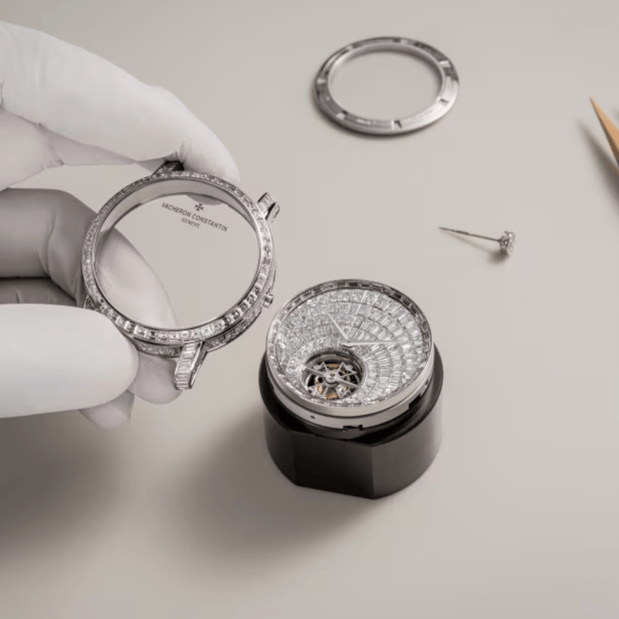 Vacheron Constantin Traditionnelle Tourbillon High Jewellery 41mm 6057T/000G-H067