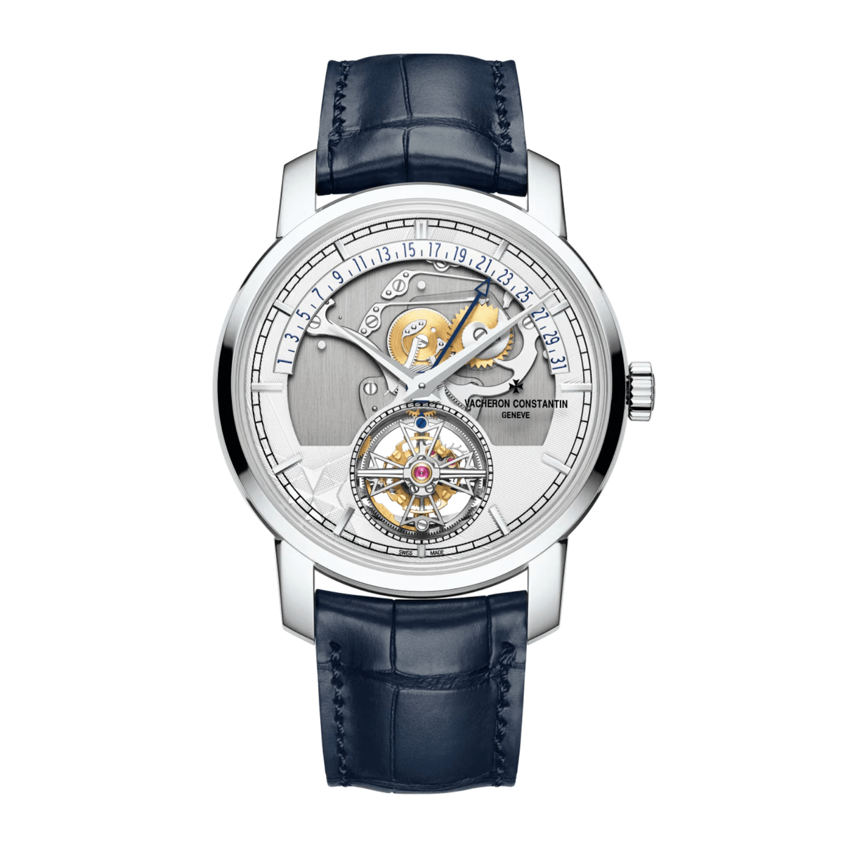 Vacheron Constantin Traditionnelle Tourbillon Retrograde Date Openface - 6010T/000P - H055