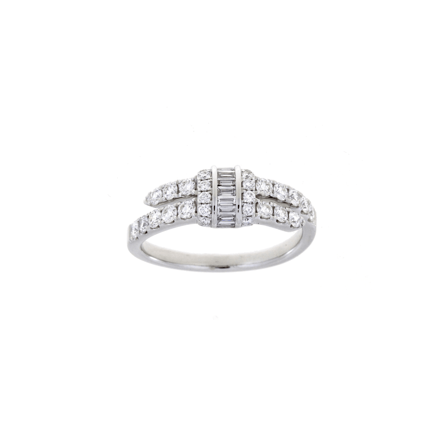 White Gold Diamond Ring - DRDMS09662