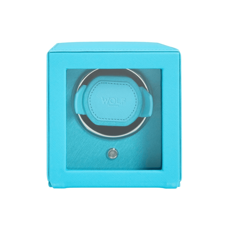 WOLF Cub Single Watch Winder Tutti Frutti Turquoise - 461124