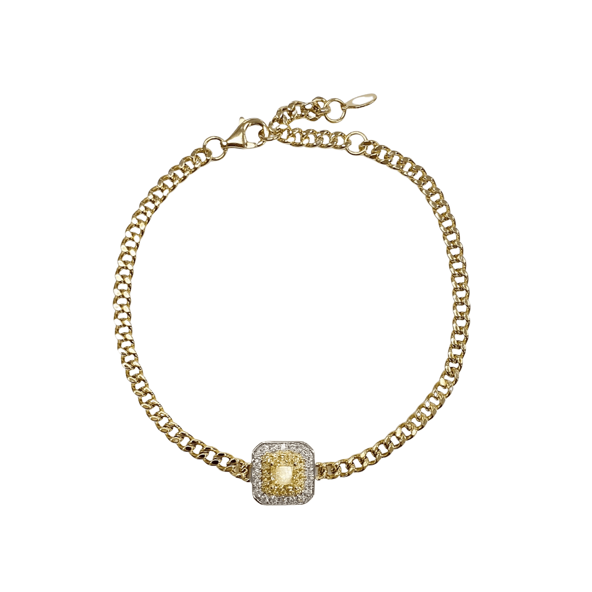 Yellow Diamond Bracelet - DBEDW00638