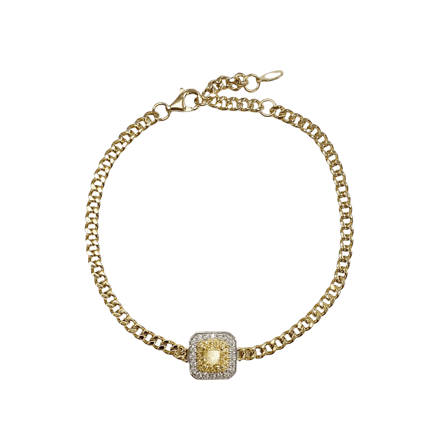Yellow Diamond Bracelet - DBEDW00638