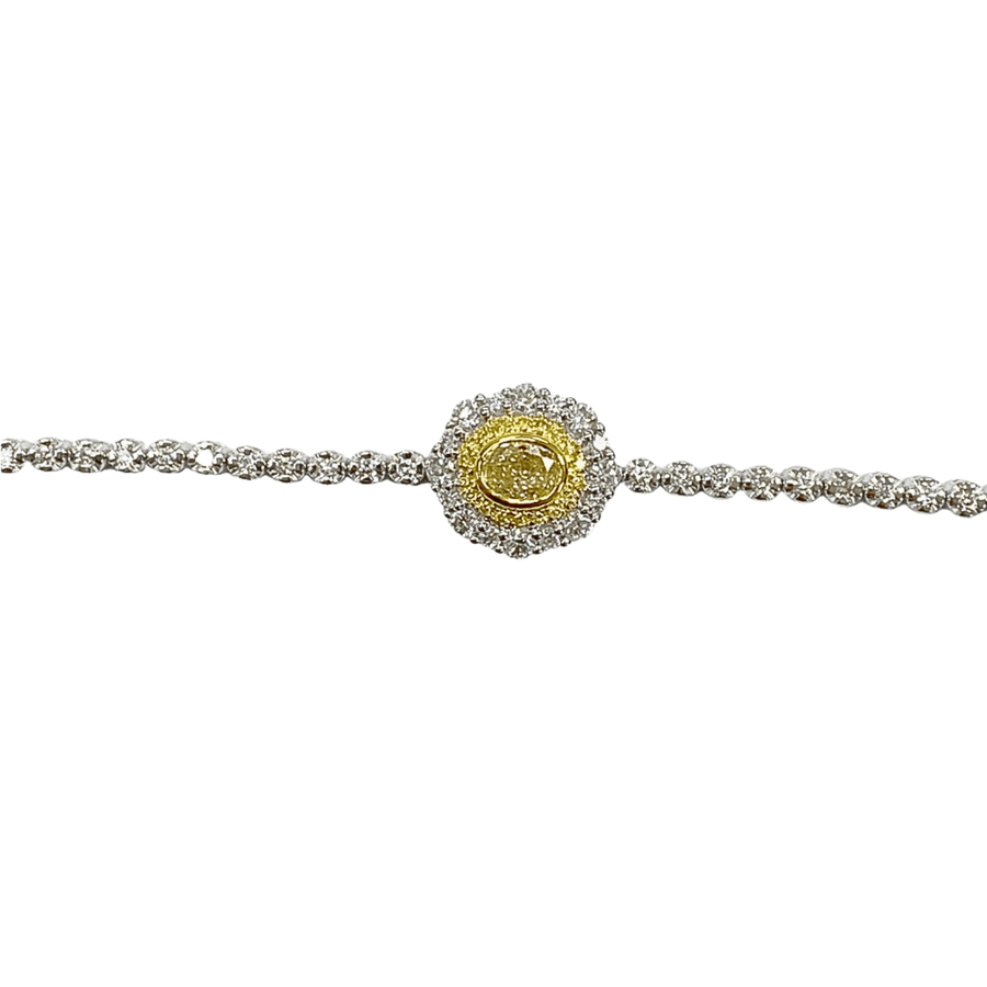 Yellow Diamond Bracelet - DBEDW00679
