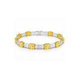 Yellow Diamond Bracelet-Yellow Diamond Bracelet DBNOV00125