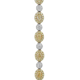 Yellow Diamond Bracelet-Yellow Diamond Bracelet - DBRTJ00055
