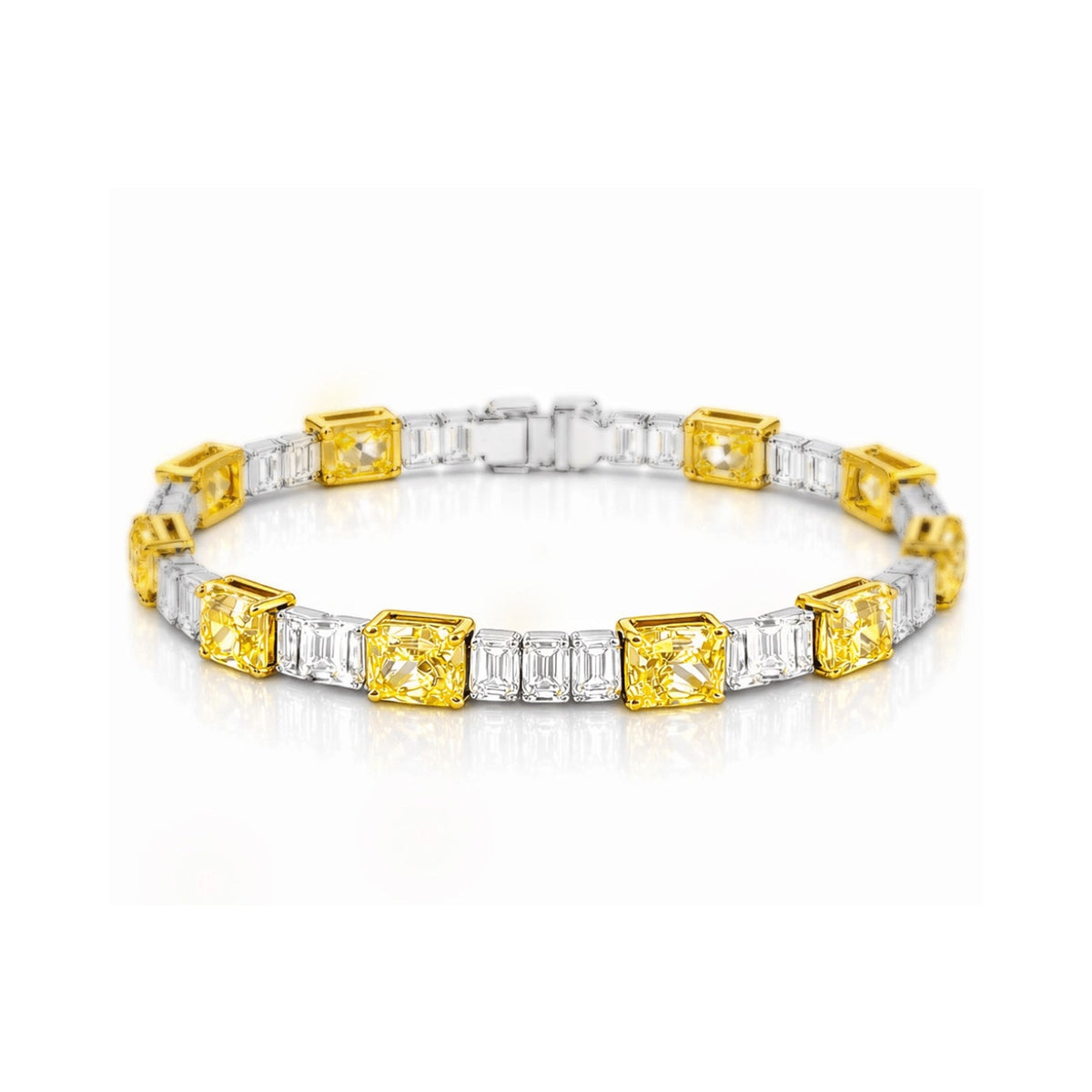 Yellow Diamond Line Bracelet - DBNOV00125