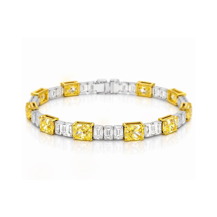 Yellow Diamond Line Bracelet - DBNOV00125