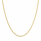 Yellow Gold Snake Chain 18