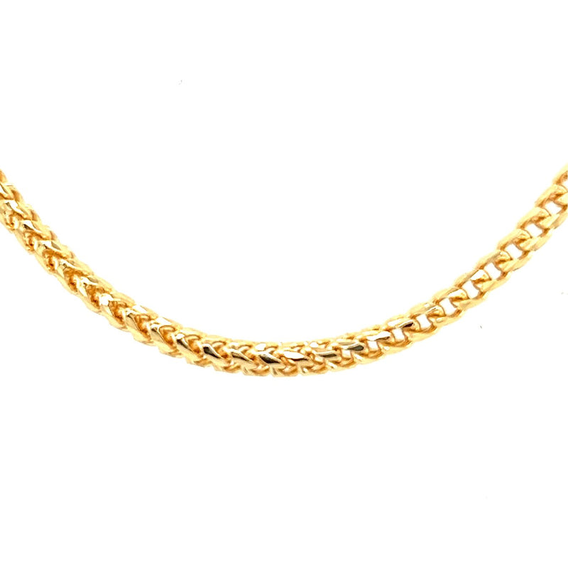 Yellow Gold Snake Chain-Yellow Gold Snake Chain - 8NKEY05853