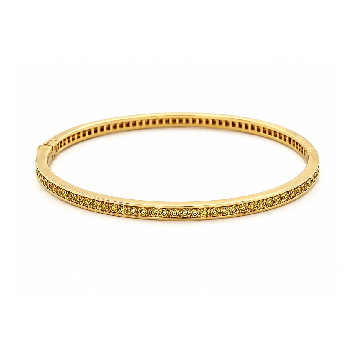 Yellow Sapphire Bangle
