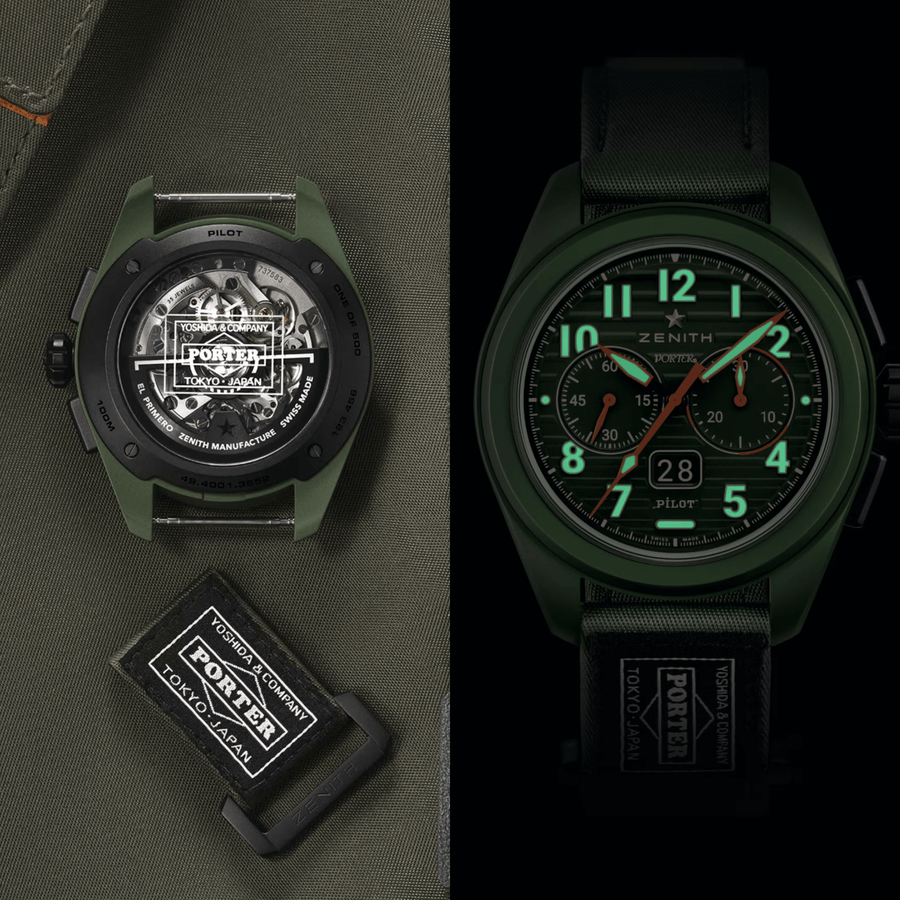 Zenith Pilot Big Date Flyback Porter - 49.4001.3652/63.I001