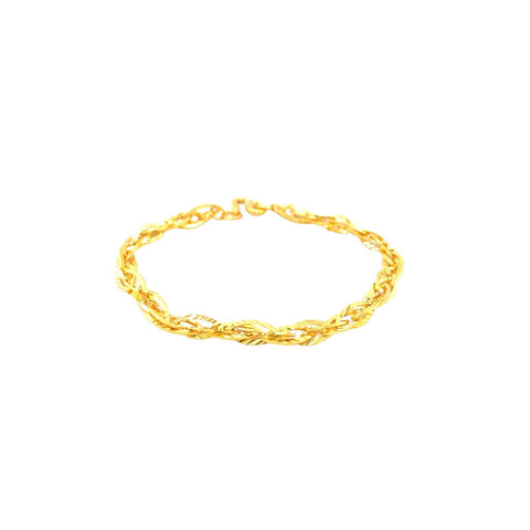 24K Gold Bracelet - 14F01967247a
