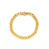24K Gold Chain Bracelet - 14F11248324