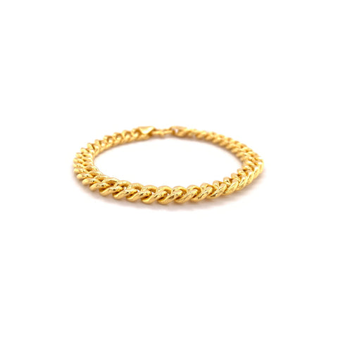 24K Gold Chain Bracelet - 14F11278916