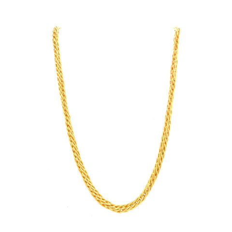 24K Gold Chain Necklace - 13F03416129