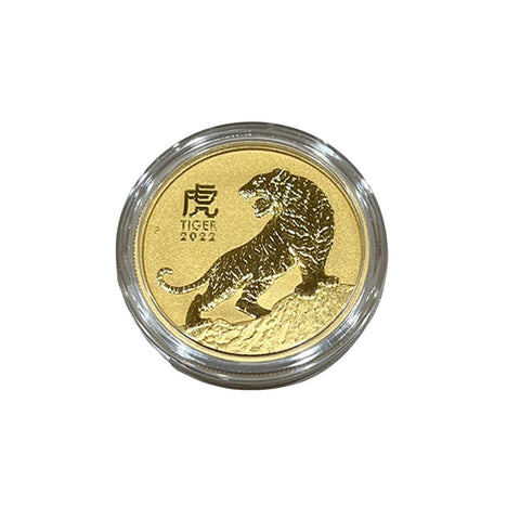 24K Gold Coin Year of Tiger 2022-24K Gold Coin Year of Tiger 2022 - 2CPAM01036