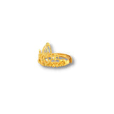 24K Gold Crown Ring - 01F12959162