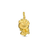 24K Gold Hello Kitty Pendant - ZPHK103