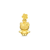 24K Gold Hello Kitty Pendant - ZPHK114
