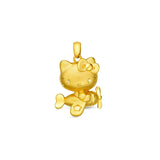 24K Gold Hello Kitty Pendant - ZPHK125