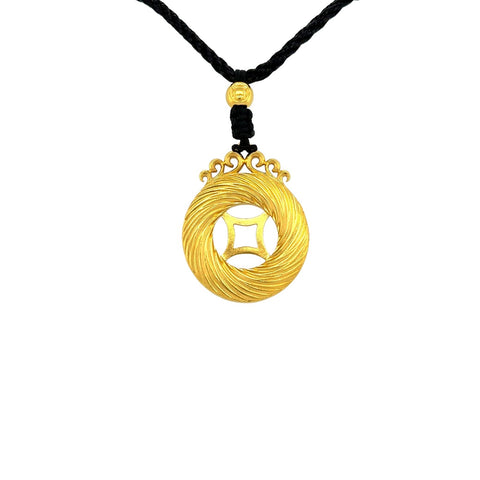 24K Gold Necklace - QK-28 CM30-QK